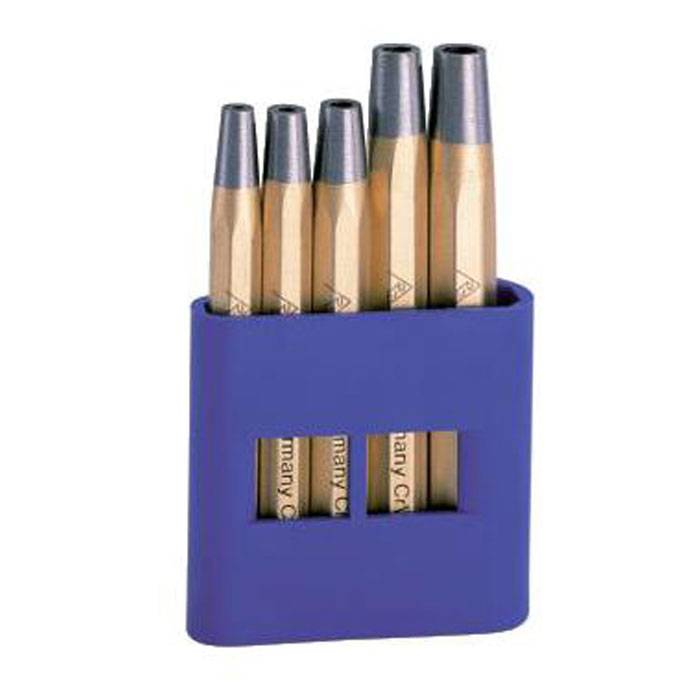 Nietzieher-Satz 5-teilig - für Nietenstärke 2 bis 6mm - Rennsteig