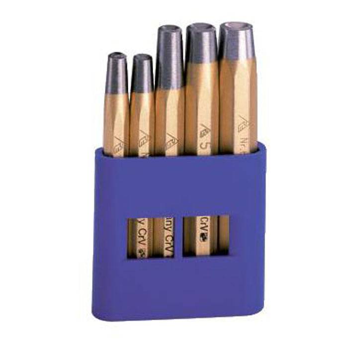 Nietkopfmacher-Satz 5-teilig - Ø 2 bis 6mm - Rennsteig