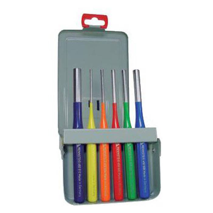 Splintentreibersatz 6-teilig Ø 3 bis 10mm - farblich gekennzeichnet - Rennstieg