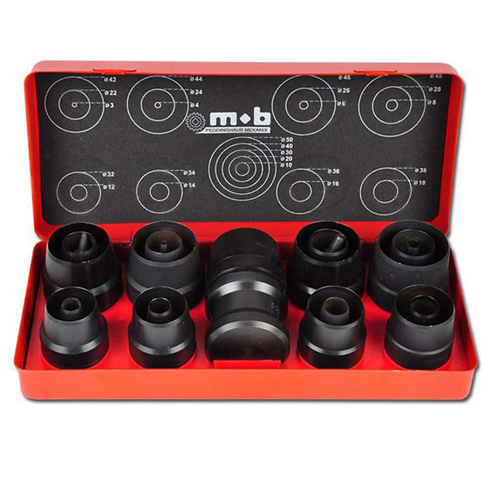 Locheisen-Satz - Ø 3-50mm - gerade - "Peddinghaus"