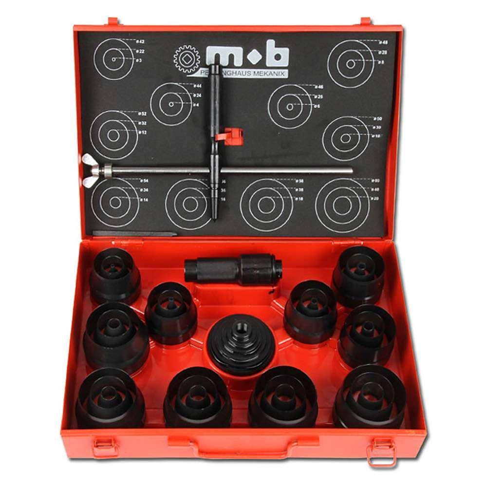 Locheisen-Satz - Ø 3-60mm - gerade - "Peddinghaus"