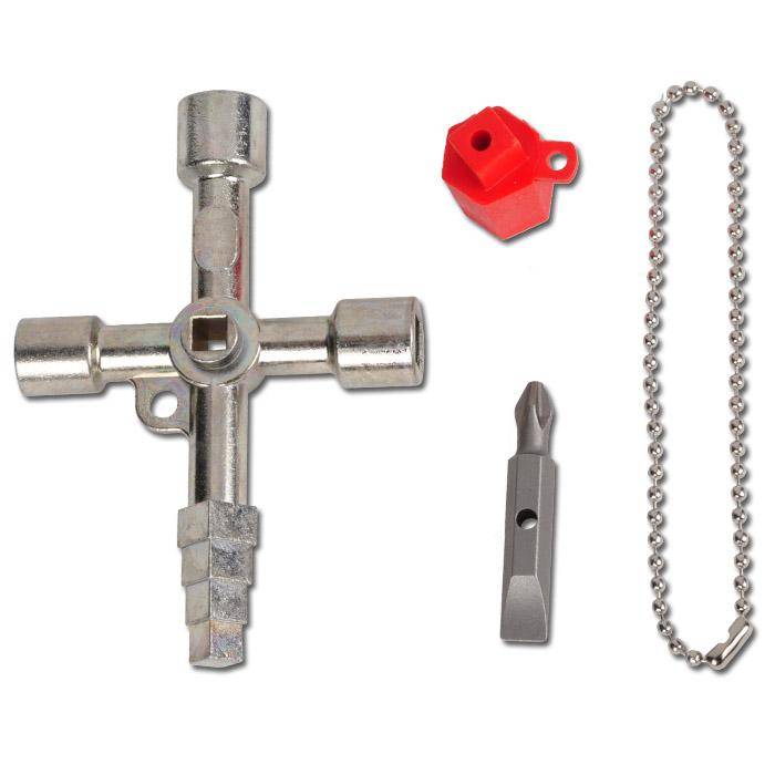 Profi-Key - inklusive Lüftungsschlüssel - Kreuzgröße 61 x 90 mm