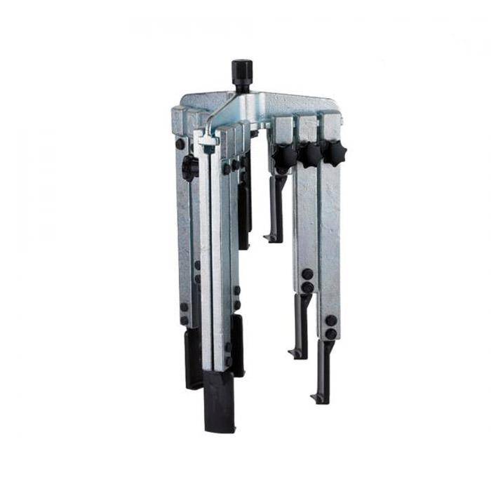 Universalabzieher mit Krallex-Haken mit Schnellspannmuttern (3-Armig) - Spannweite 20 - 90 mm - Spanntiefe 100 - 200 mm - Spindel M14 x 1,5 x 130