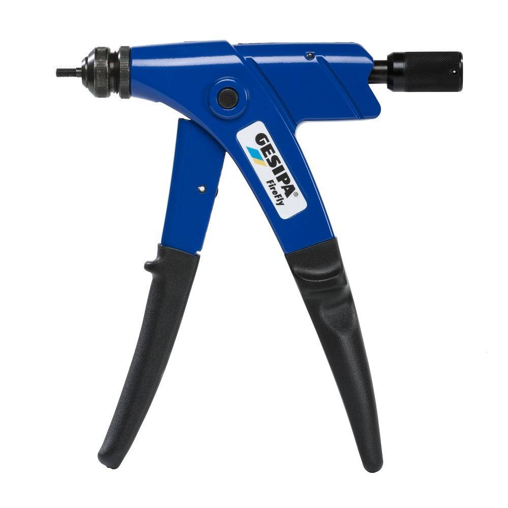 Blindnietmuttern-Setzgerät FireFly - Box - Inkl. Mundstück & Dorn