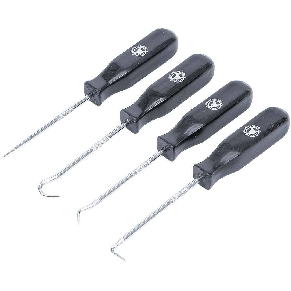 Mini-Hakensatz "BGS" - rostfreier Stahl - Länge 135 mm - 4-tlg