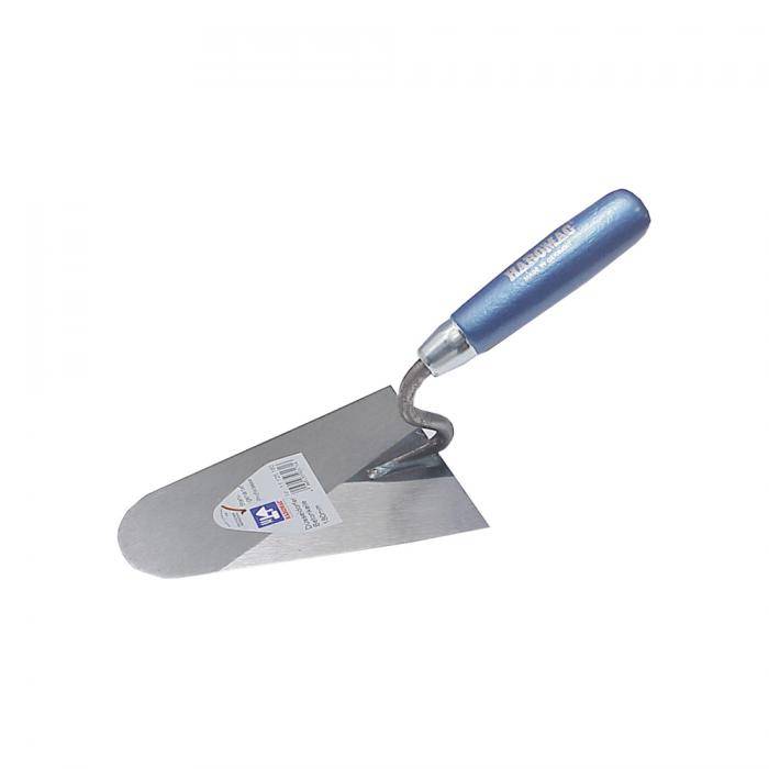 Maurer- bzw. Klinkerkelle - Rheinische Form - vorne abgerundet