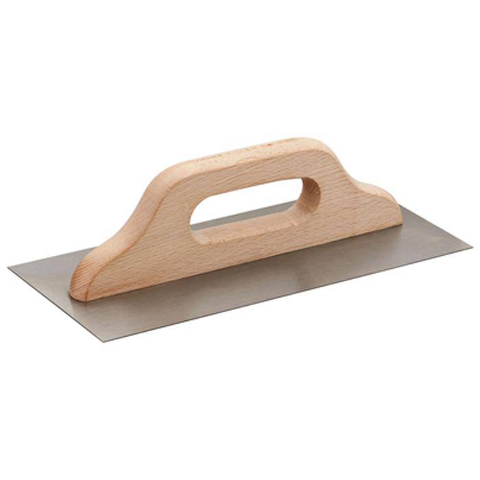 Ausgleichskelle - Größe 300 mm - mit Holzgriff - Material Blatt Stahl - Gewicht 0,4 kg