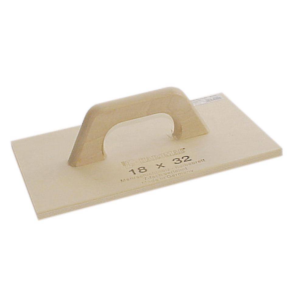 Reibebrett - verleimtes Sperrholz - Blattlänge 280 mm - Blattbreite 140 mm