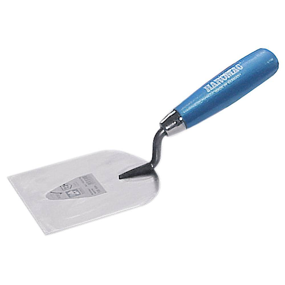 Stukkateurspachtel - Stahl gehärtet - Blattlänge 90 bis 120 mm - Hartholzgriff - Blattbreite 40 mm