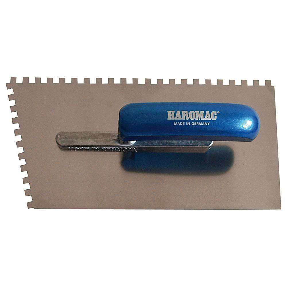 Glättekelle "Clever" - gezahnt - Edelstahl rostfrei