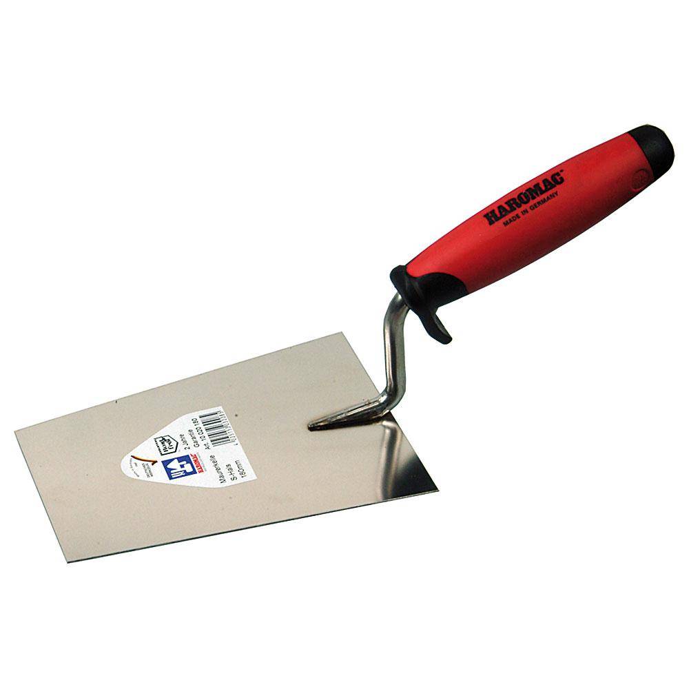 Maurerkelle - rostfrei - G-Hals - 180 mm