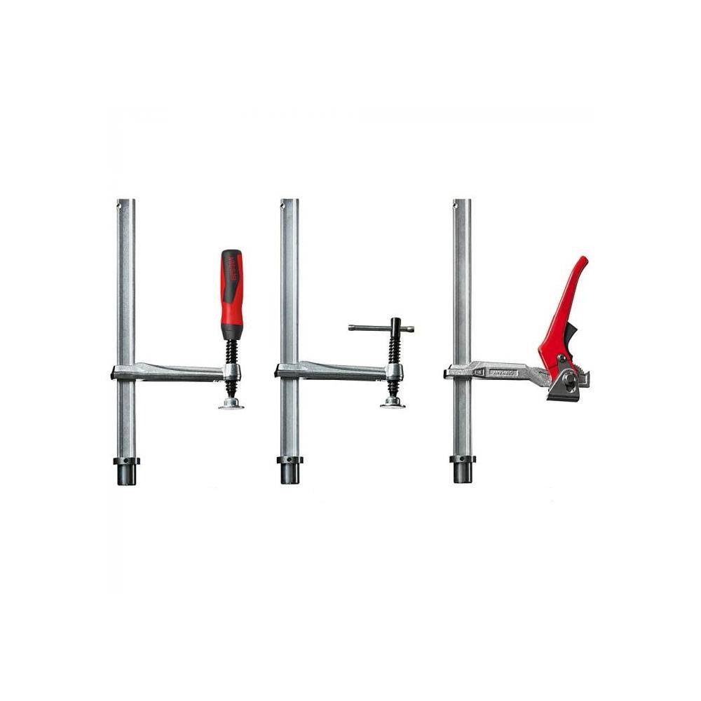 Spannelement mit fixer Ausladung TW16-20-10K - Spannhöhe 200 mm - Ausladung 100 mm - Knebelgriff