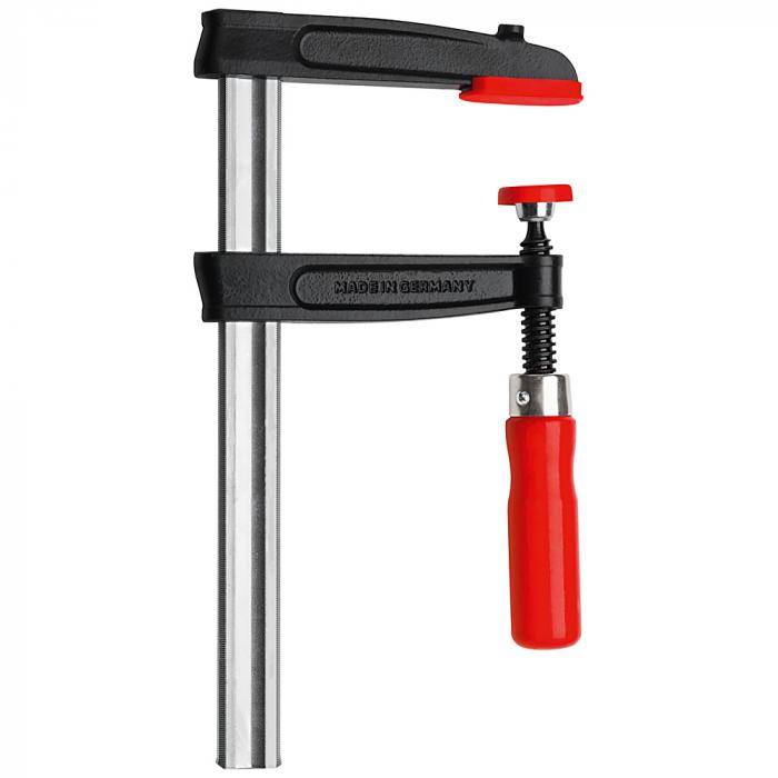 Temperguss-Schraubzwinge TPN-BE - Spannweite 1000 mm - Ausladung 120 mm