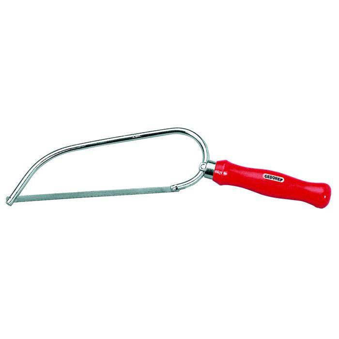 Metallsäge - kleine Ausführung - Glanzvernickelt - Länge 290 mm