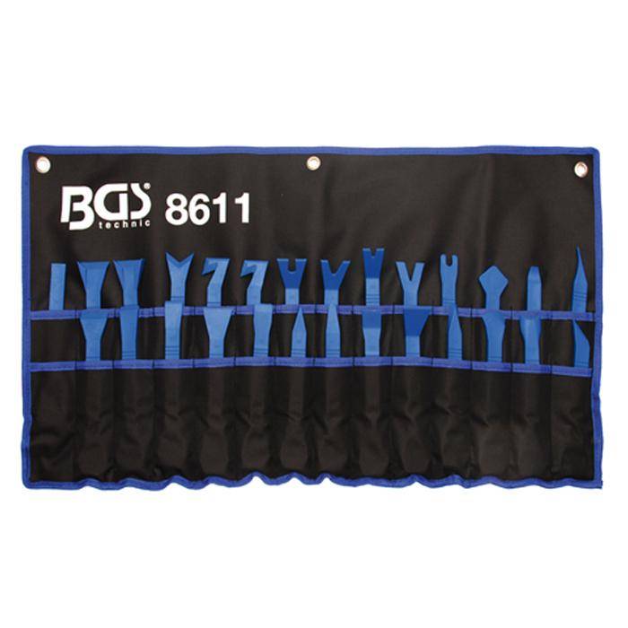 Zierleistenkeil- und Schaber-Set - 27 tlg.