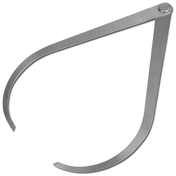 Greifzirkel - Blankstahl - Länge 150 mm - Öffungsweite 300 mm
