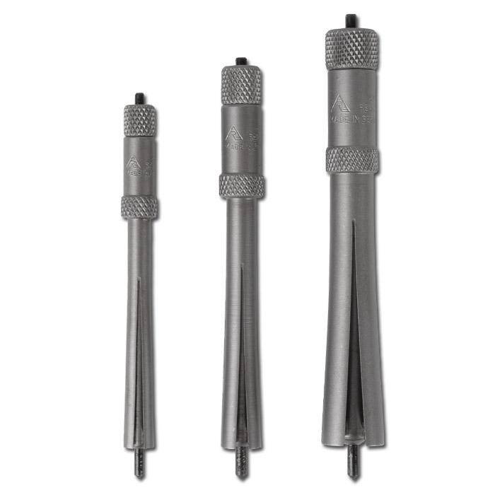 Zentrierkörner-Satz - 3-teilig - verstellbar - Rennsteig