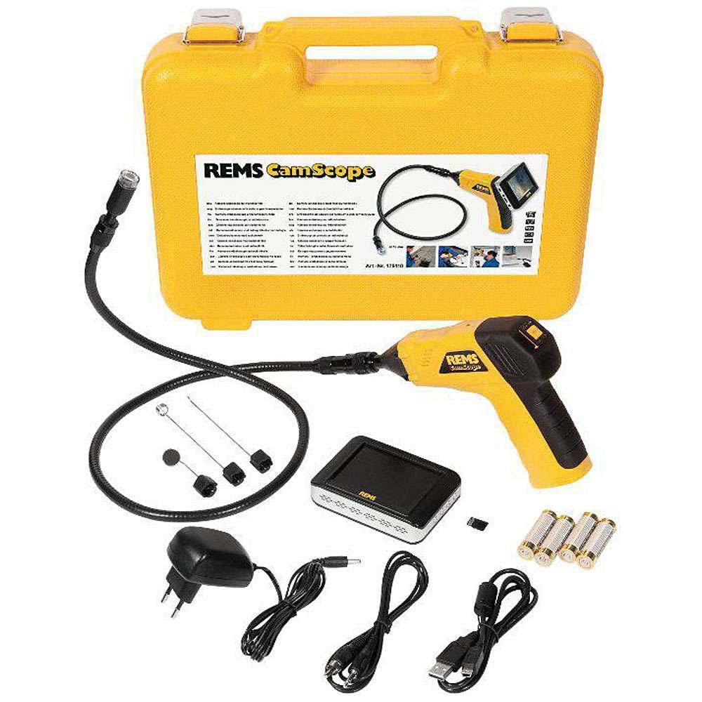 Kamera-Endoskop "CamScope 16-1" - 16 mm Farbkamera - mit Funktechnik