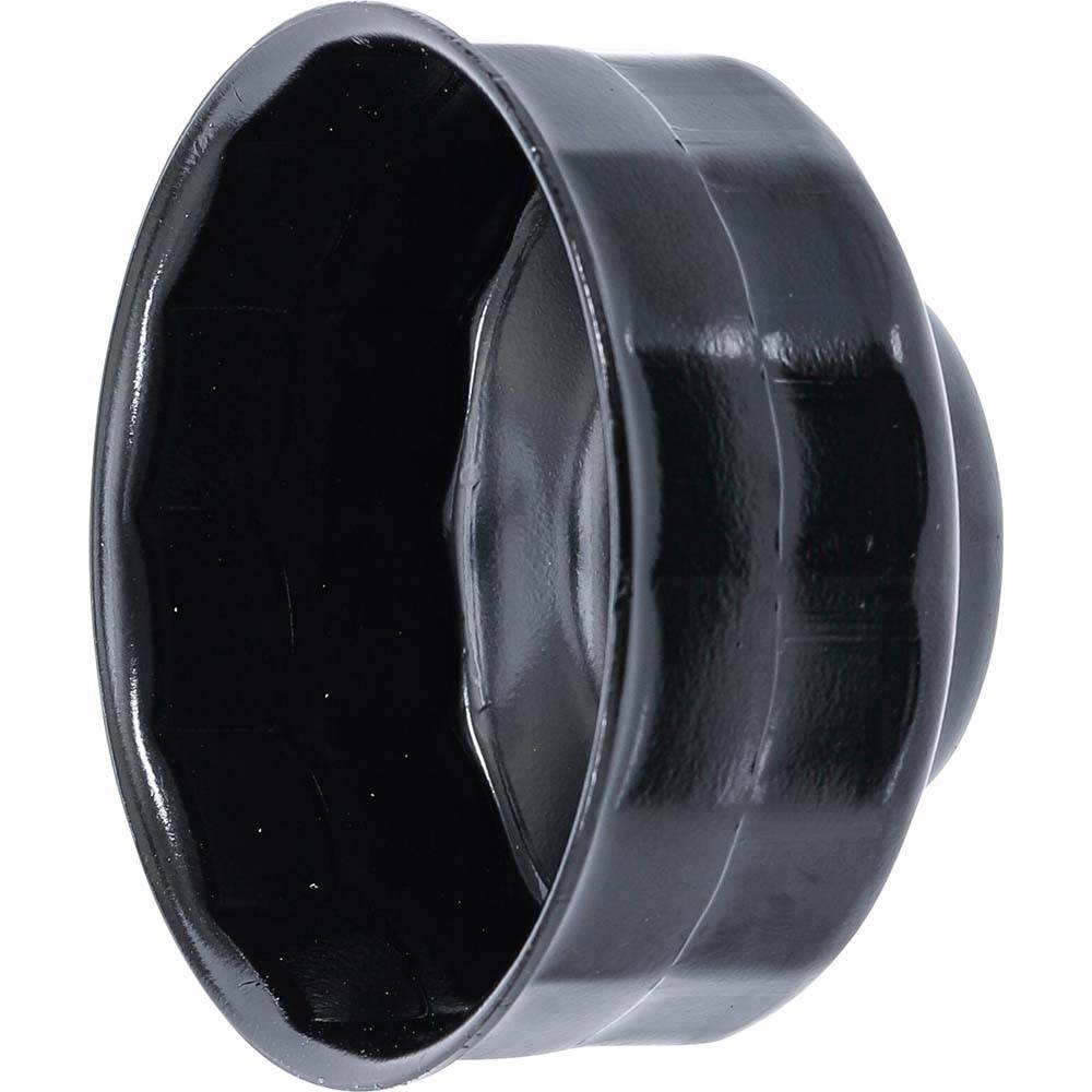 Ölfilterkappe - Größe 65 bis 67 mm x 14-Kant - 10 mm (3/8") 4-kant Antrieb - passend für Daihatsu, Toyota