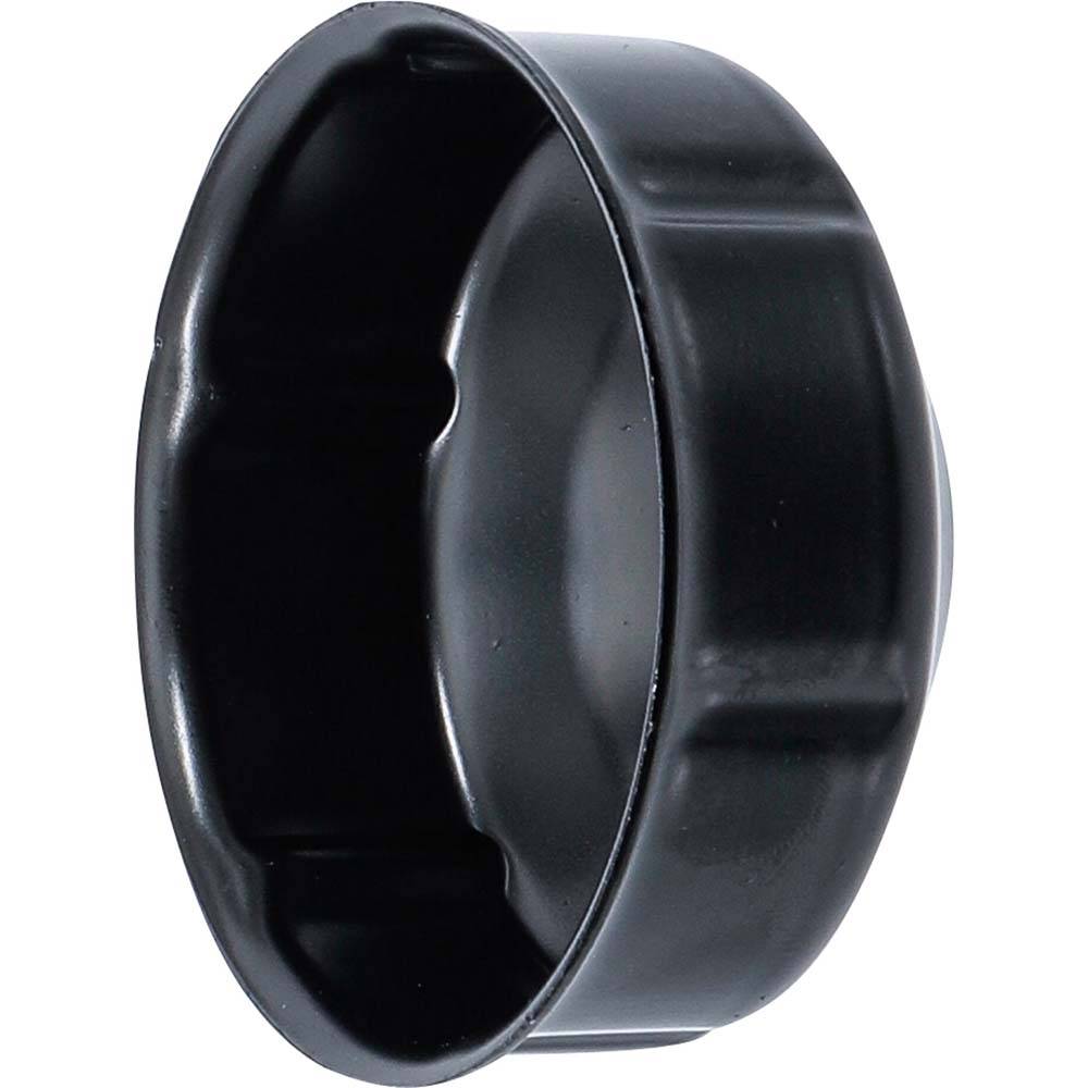 Ölfilterkappe - Größe 66 mm - 10 mm (3/8") 4-kant Antrieb - passend für Fiat Punto 1.2, Renault Clio 1.2, Rapid und Twingo