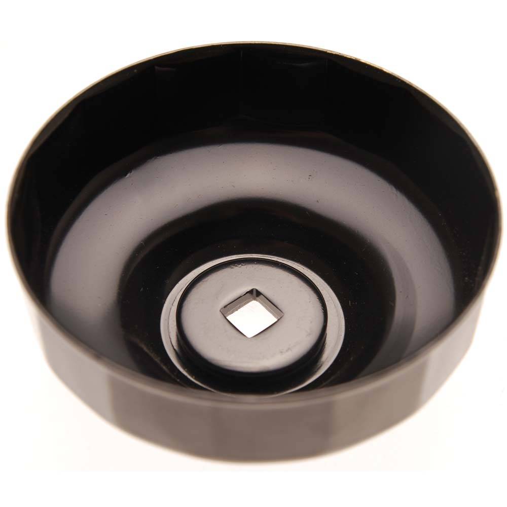 Ölfilterkappe - Größe 74 mm x 15-Kant - 10 mm (3/8") 4-kant Antrieb