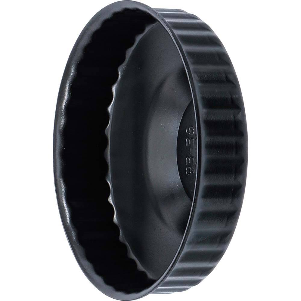 Ölfilterkappe - Größe 93 mm x 36-Kant - 10 mm (3/8") 4-kant Antrieb - passend für Ford