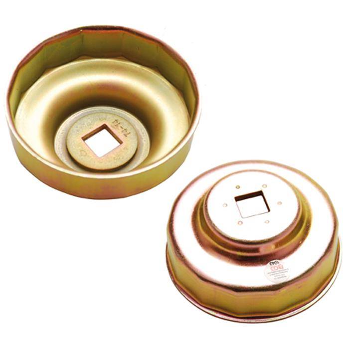 Ölfilterkappe für BMW K und R4 , 74 mm x 14-kant