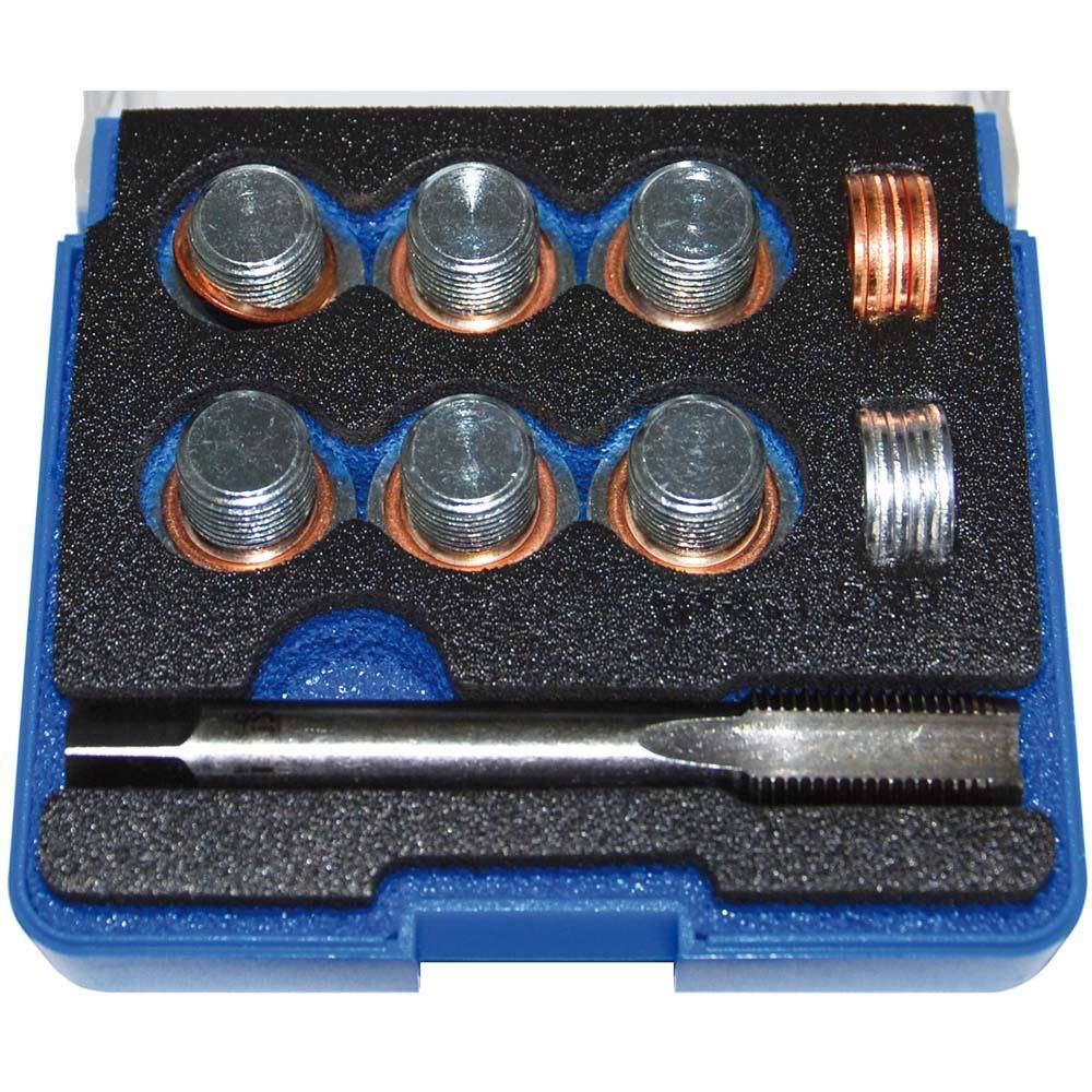 Reparatur-Set - 13-tlg für Öl-Ablassgewinde M14 x 1.5