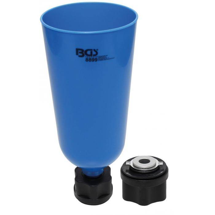 Öl-Einfülltrichter - mit Bajonettadapter - für VAG, MB, BMW, Porsche, Volvo