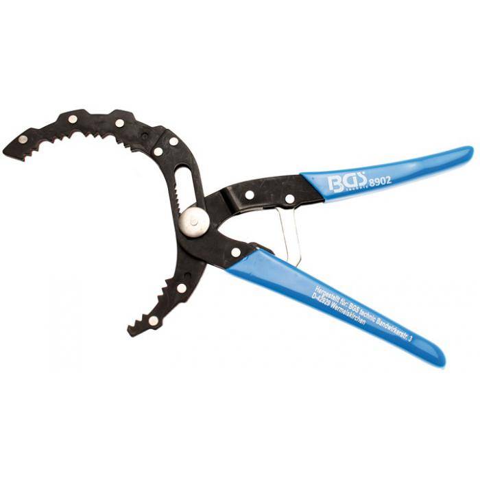 Selbstjustierende Ölfilterzange - für Ölfilter-Ø 60 bis 120 mm - Länge 300 mm