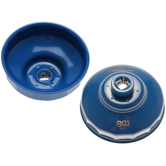 Ölfilterkappe - für Ford Ölfilter - 76 mm x 15-Kant - Antrieb 10 mm (3/8")