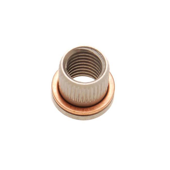 Ersatzgewinde-Buchse - M9 x 1.25 - mit Kupferdichtung
