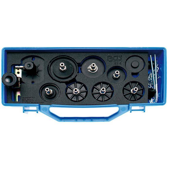 Adaptersatz - für Druckluft-Bremsenentlüfter BGS 8315