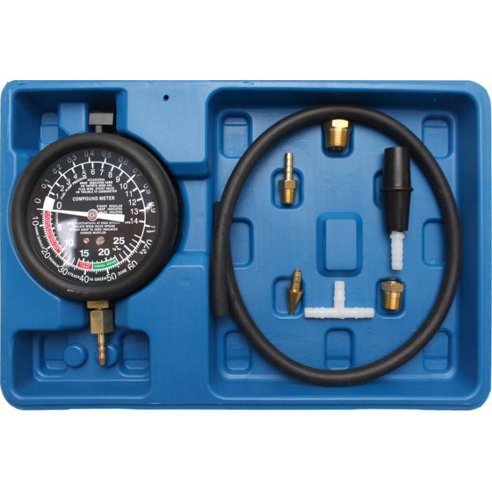 Vakuum- und Benzinpumpen Tester - Druckmessbereich 0 bis 1 kg / cm²