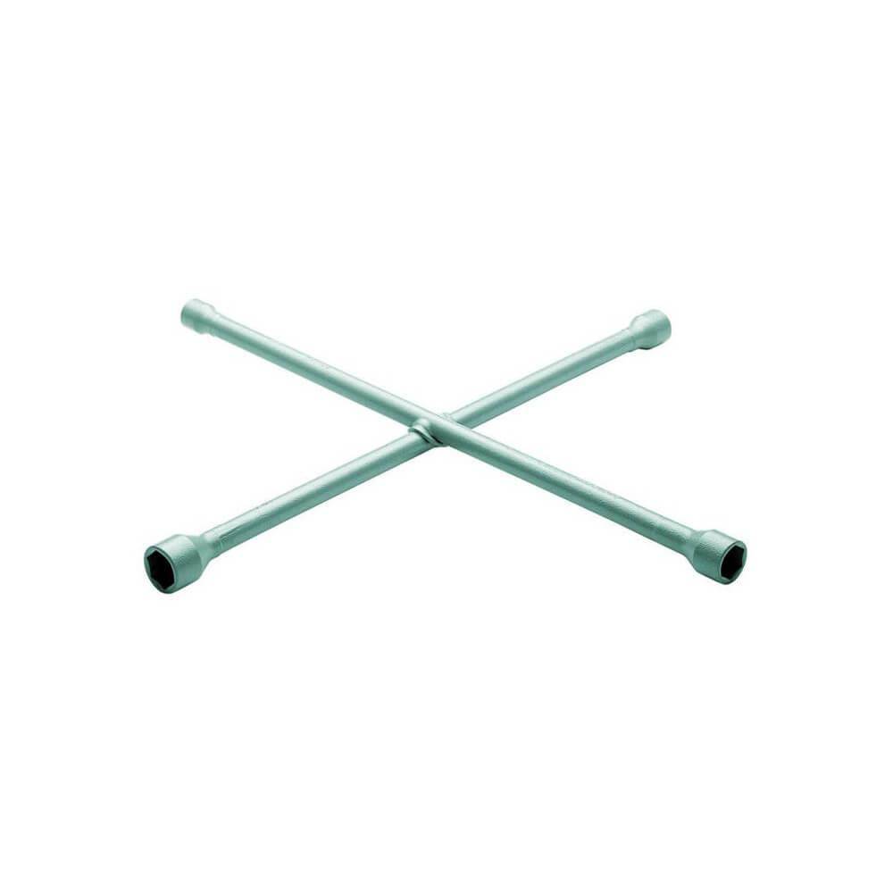 Kreuzschlüssel für Klein-LKW - Schlüsselweiten 19 x 22 x 24 x 27 mm - Maße 600 x 600 mm