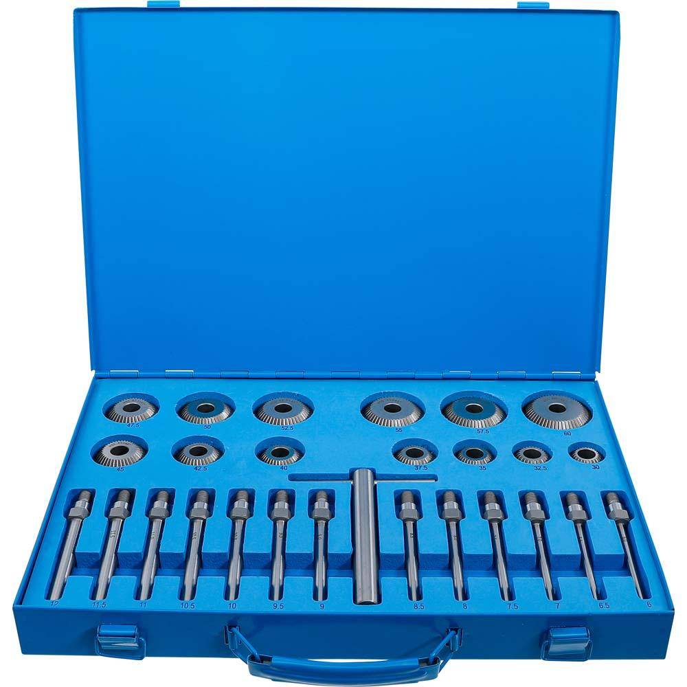 Ventilsitzfräser-Satz - 30-60 mm - 27-teilig