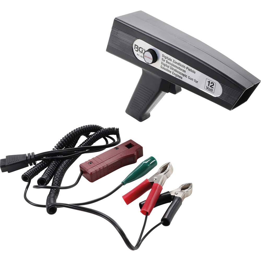 Digitale-Zündlicht Pistole - für Benzinmotoren - Drehzahl 200 bis 9999 U / min