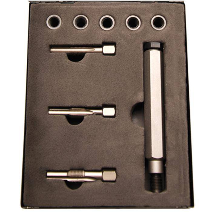 Reparatursatz für Glühkerzengewinde - M8x1,0 - 5x Gewindehülsen