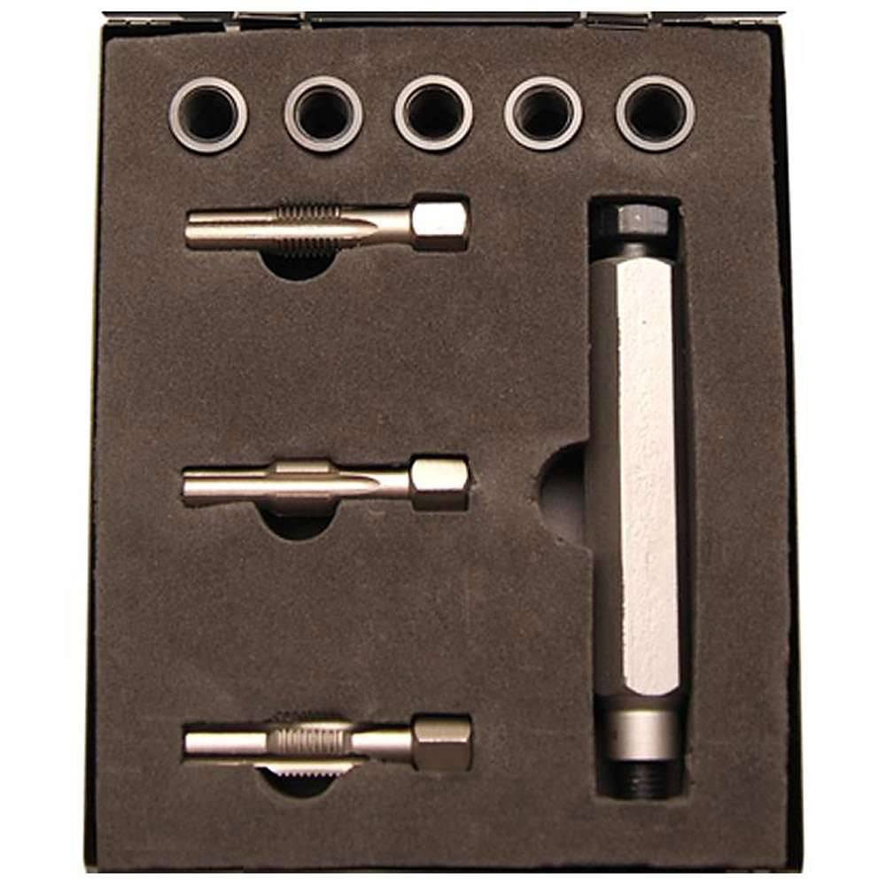 Reparatursatz für Glühkerzengewinde - M10x1,25 - 5x Gewindehülsen