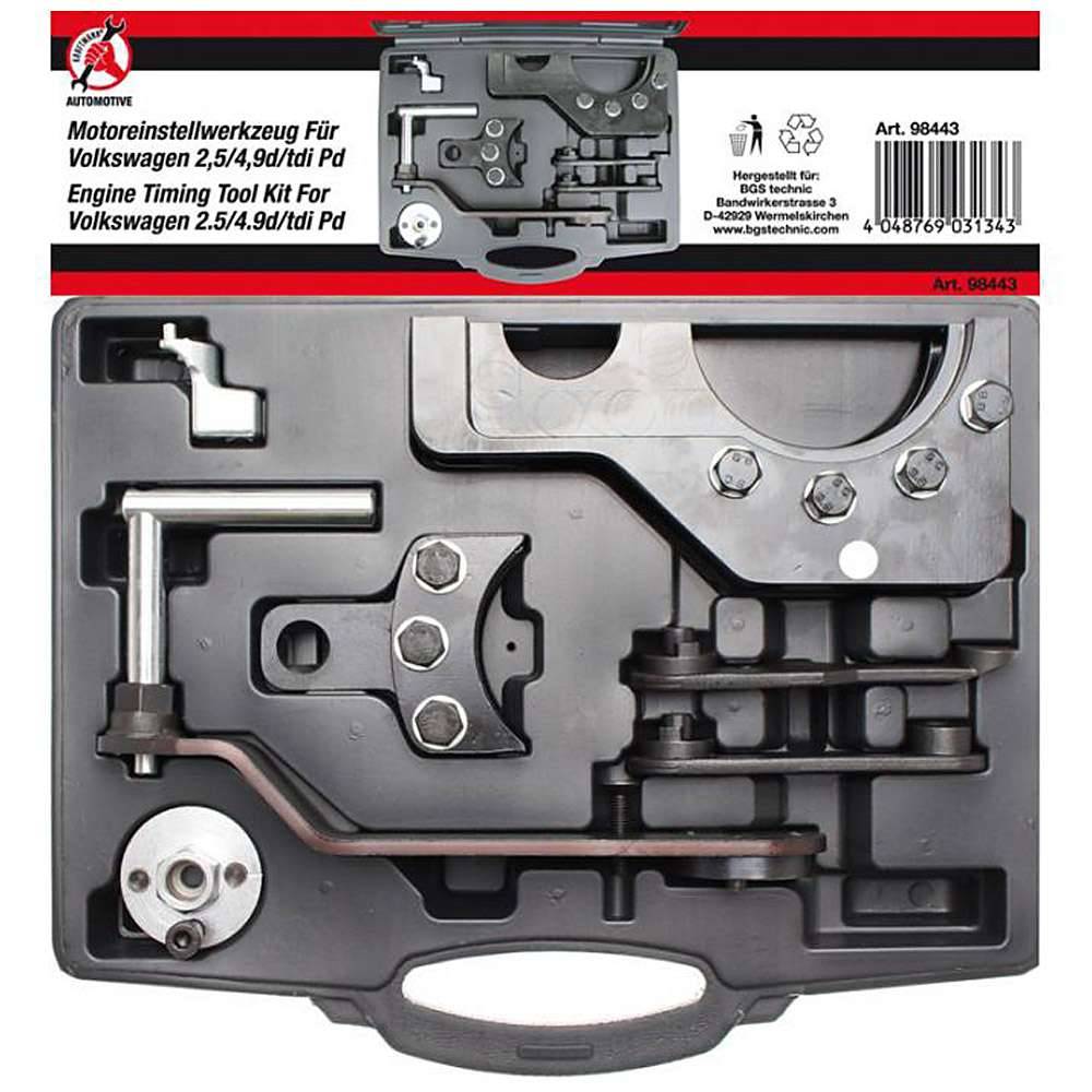 Motor-Einstellwerkzeug-Satz - für VAG 2,5 / 4,9D / TDI Pump-Düse
