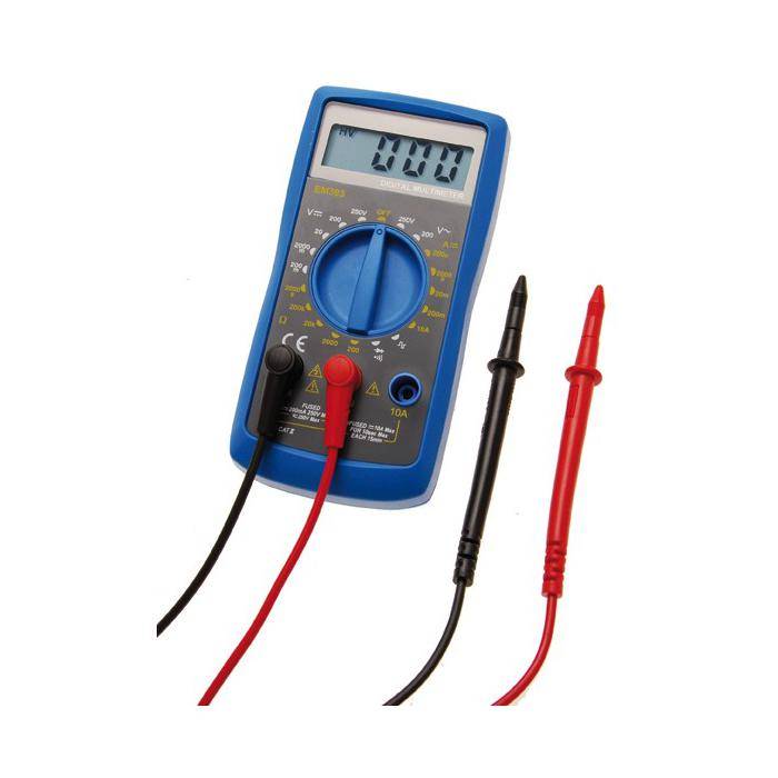 Digital-Multimeter - 3,5 Stelliges Display - Überlastsicherung