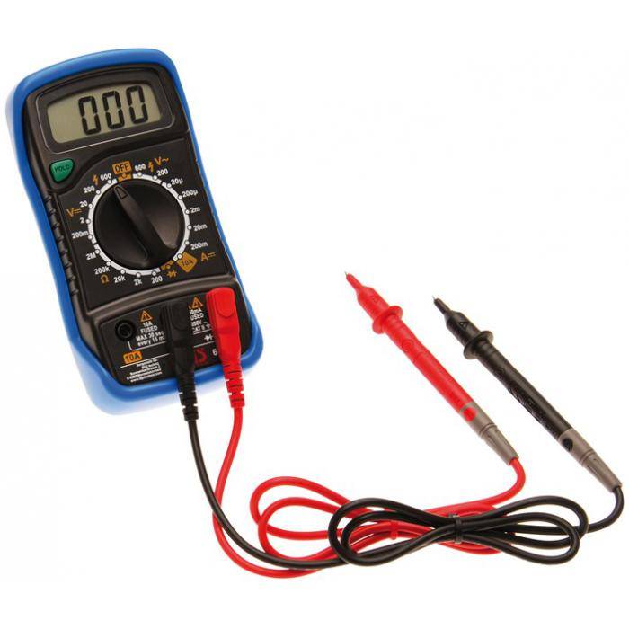 Digital-Multimeter - 3 1/2-stellig - Messwertspeichertaste