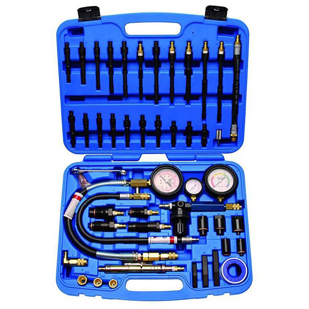 Set für Kompressions- und Druckverlusttests - für Benzin- und Dieselmotoren