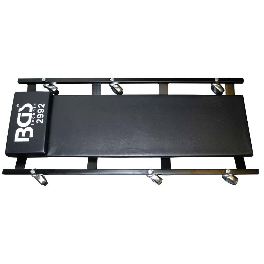 Werkstatt-Rollbrett 100x42x10 cm Holz/Polsterauflage