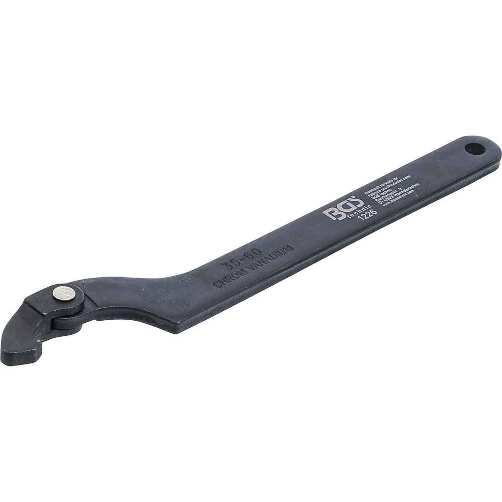 Gelenkhakenschlüssel Spezialstahl - Länge 175 mm - brüniert