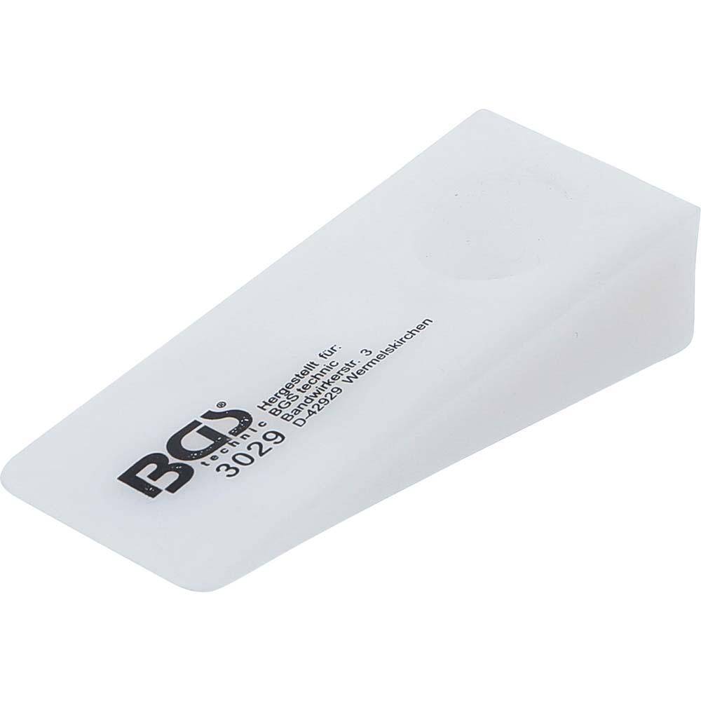 Zierleistenkeil "BGS" - Maße 100 x 45 mm - mit Loch