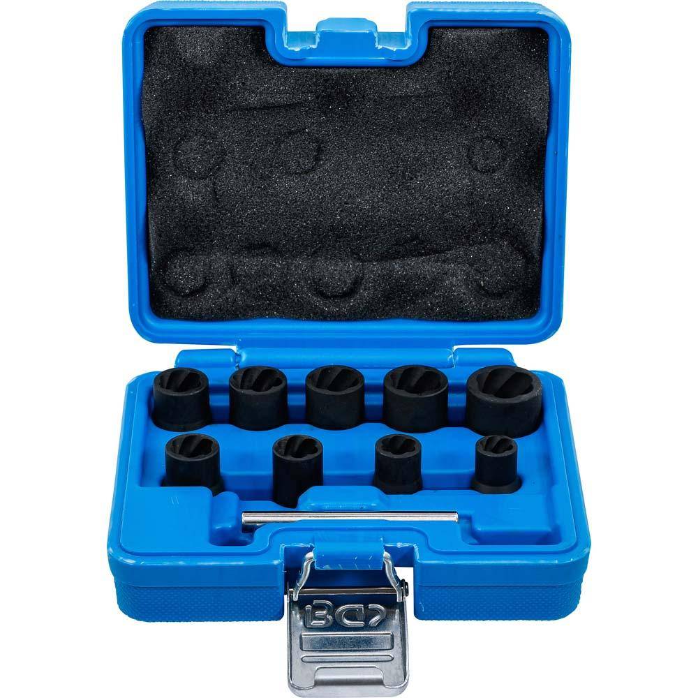 Steckschlüsseleinsätze Spezial - 10-teilig - SW 10-17 mm - 3/8"
