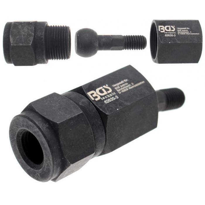 Kugelgelenkadapter - Außen- M10 x 1,5 auf Innengewinde M14 x 1,5