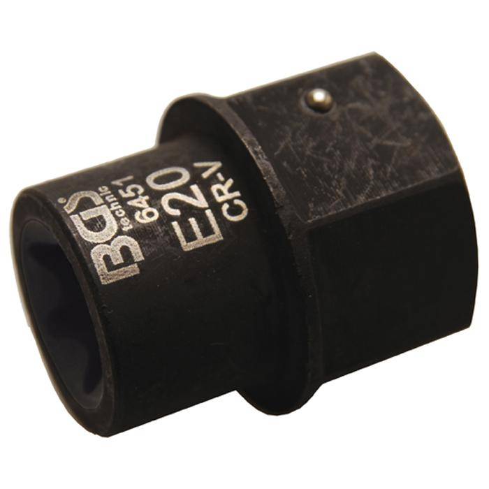 E-Profil Einsatz - E20 - 30 mm 6-kant Antrieb - MAN TGL Bremssattel - CV-Stahl