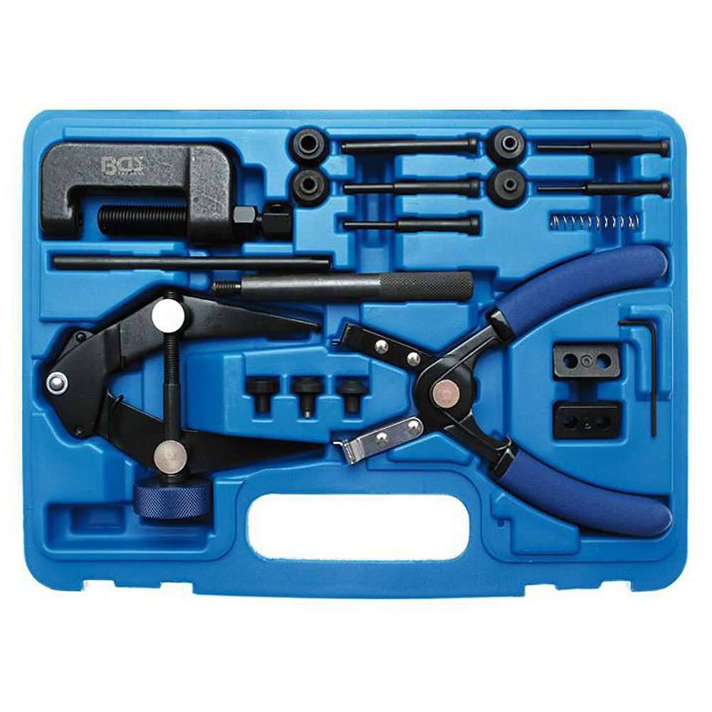 Motorradketten-Werkzeug Satz - mit 3 Ketten-Servicewerkzeuge - 21-tlg.